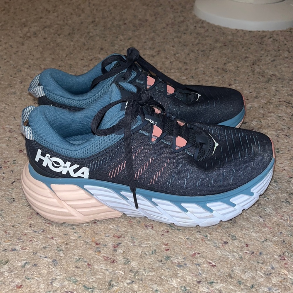 Lightly worn Hoka shoes